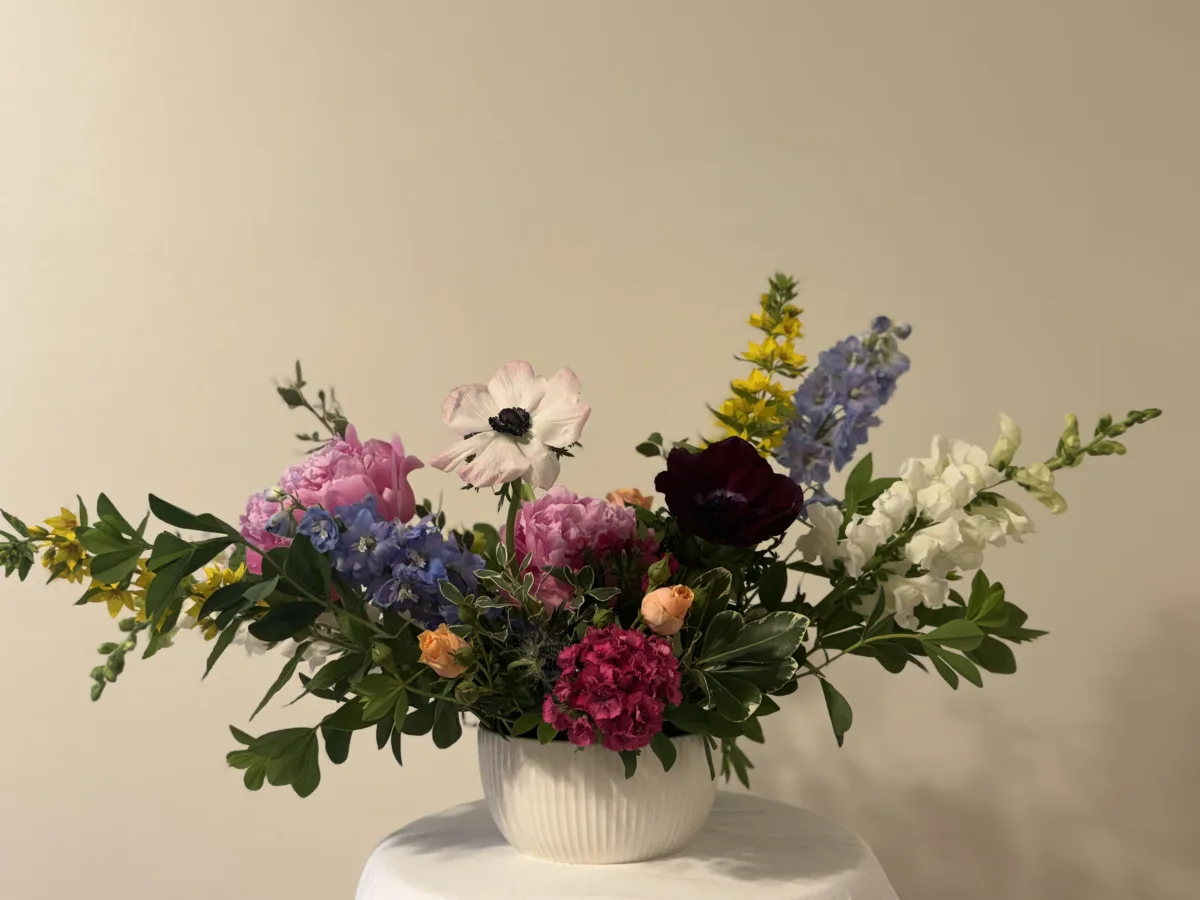 Bridal shower florals